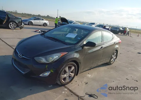 2013 Hyundai Elantra Gls from USA, damaged, VIN 5NPDH4AE1DH430379